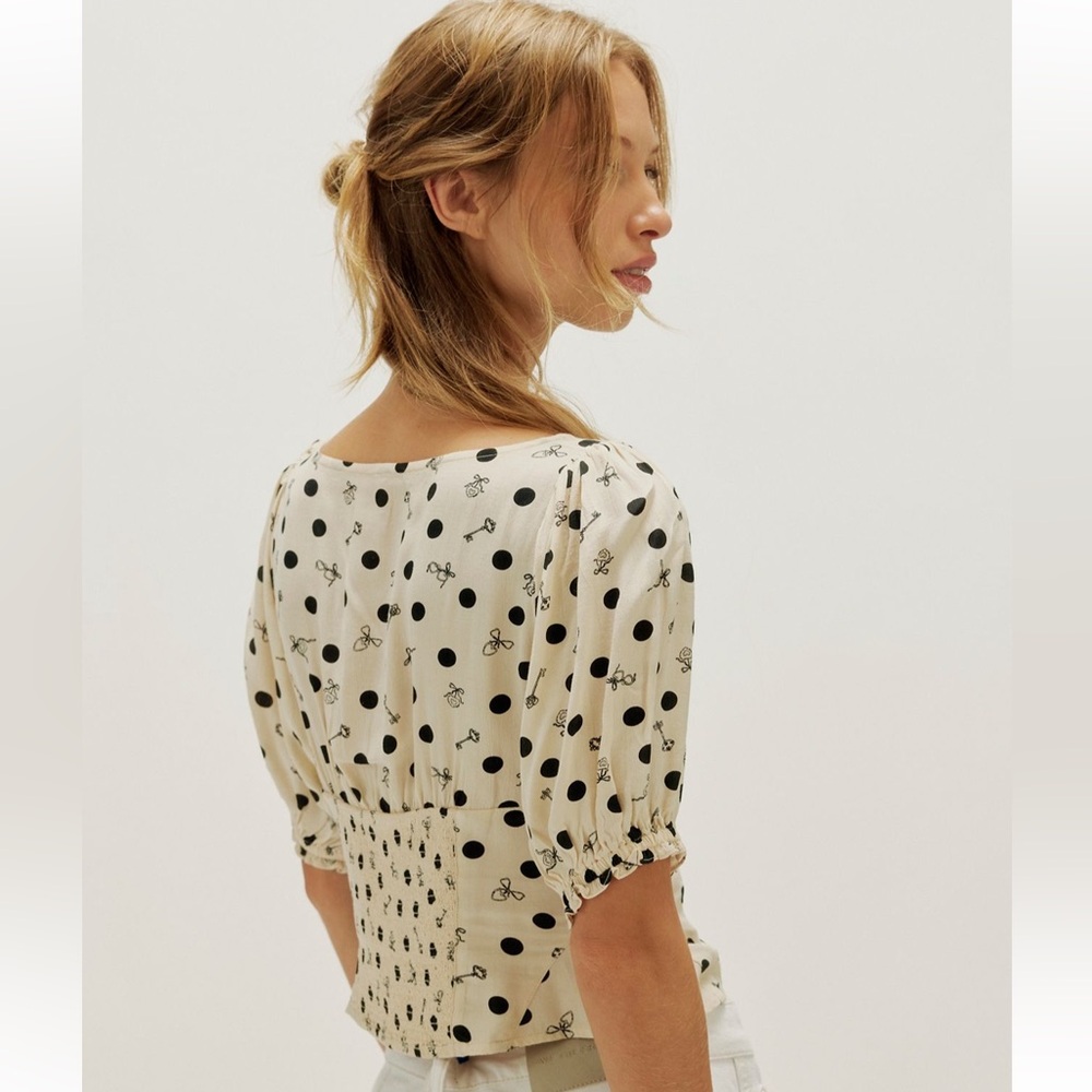Free people Polka Dot Women's Top - Picture 2 of 4
